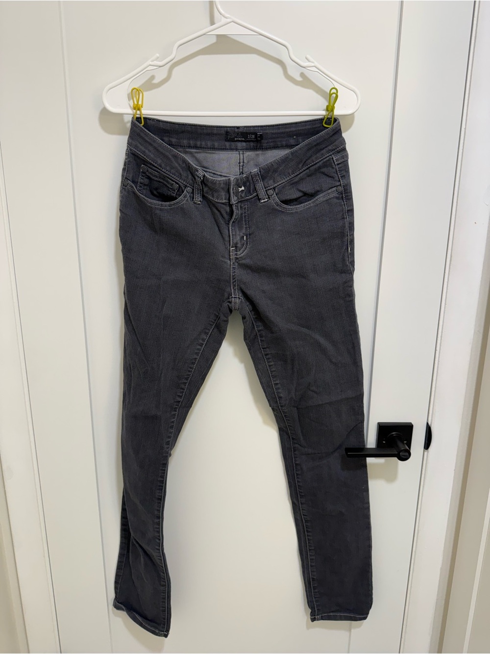 Women’s Gray Stretch Prana Jeans